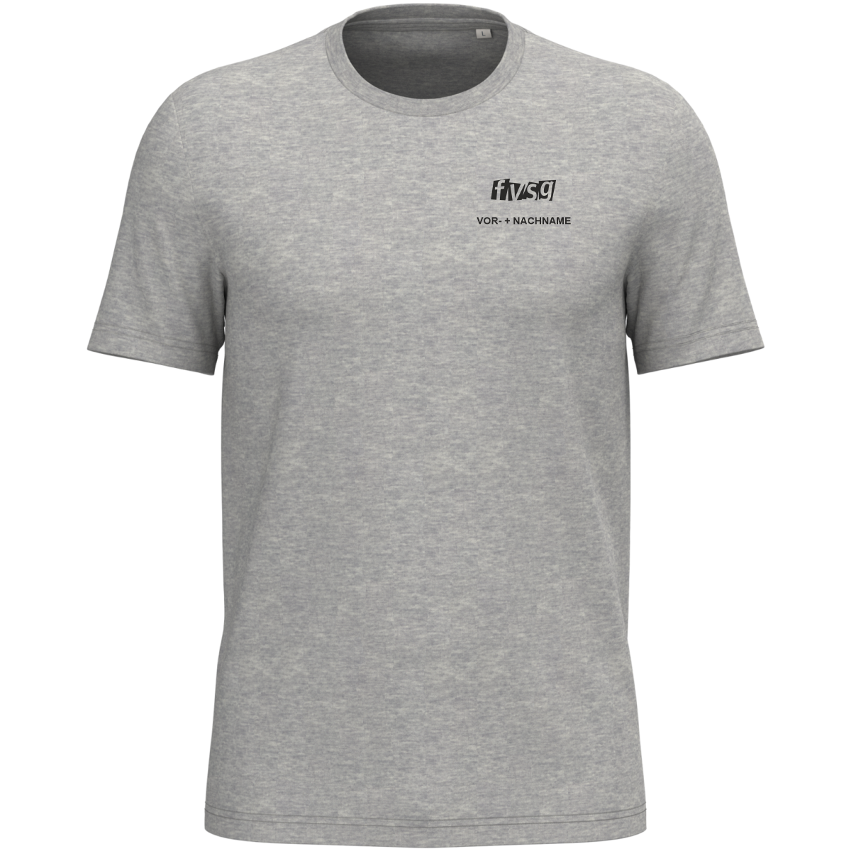 T-Shirt FvSG Unisex Moonlight Grey – Bild 3