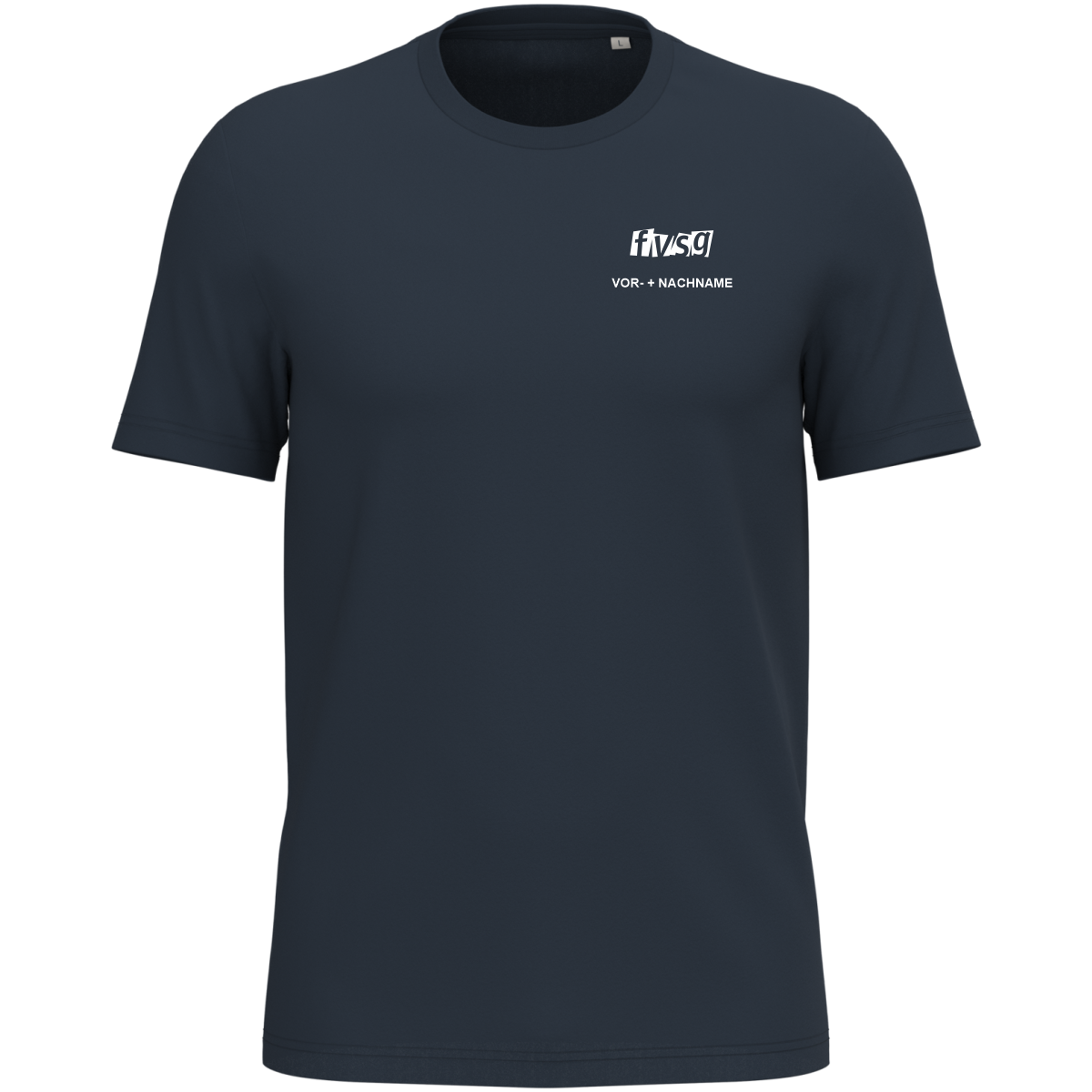T-Shirt FvSG Unisex Navy – Bild 3