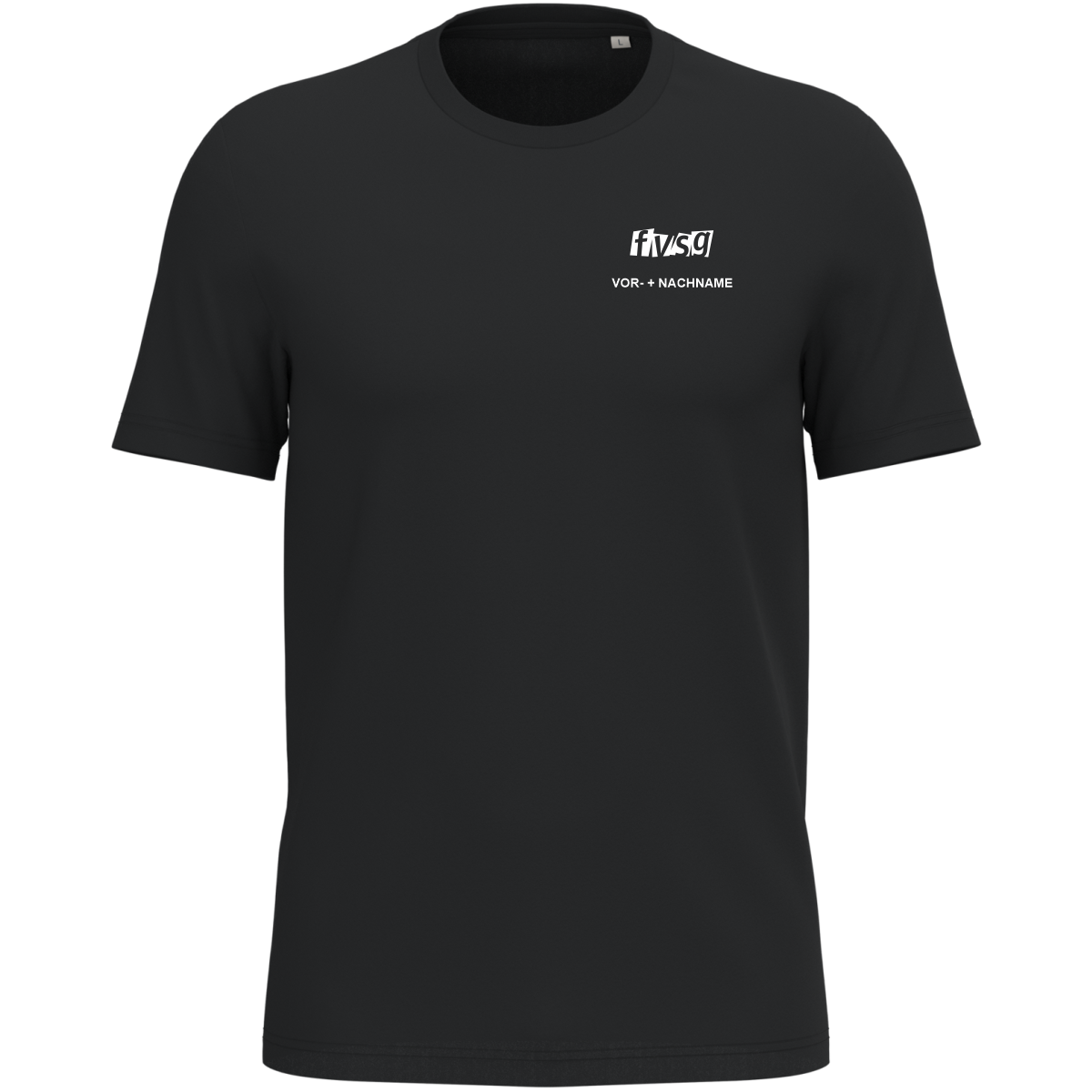 T-Shirt FvSG Unisex schwarz – Bild 3