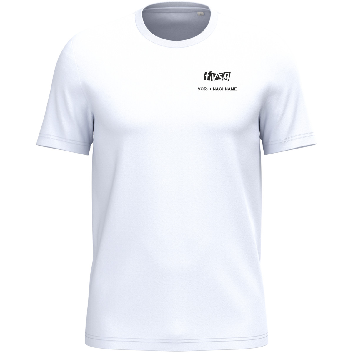 T-Shirt FvSG Unisex Weiß – Bild 3